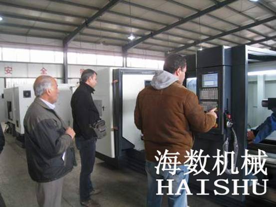 “海數(shù)”數(shù)控車床和數(shù)控銑床，順利通過伊朗客戶驗收